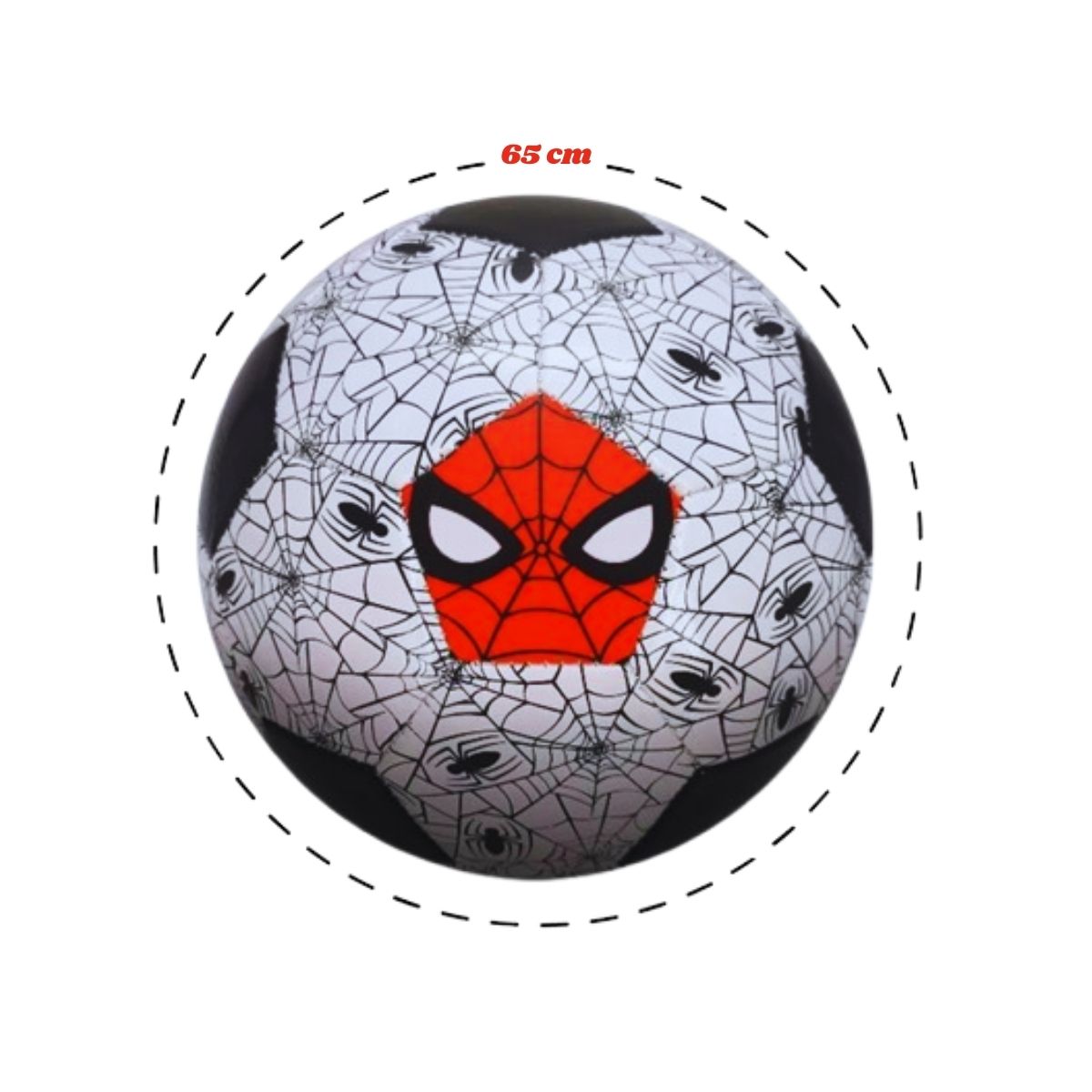 BOLA DE FUTEBOL HOMEM ARANHA BRANCA PRINCIPAL BOLA DE FUTEBOL HOMEM ARANHA BRANCA PRINCIPAL
